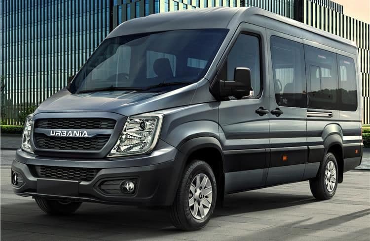 The Launched Price of Force Urbania Van in India is Rs. 28.99 Lakh.