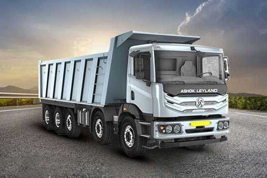 Ashok Leyland 4225 Tipper 10x2 Front Right Side