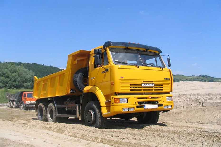 Kamaz 65111 6X6 Front Right Side