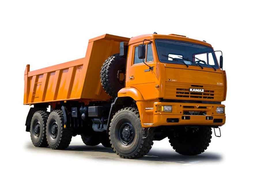 Kamaz 65222 6X6 Front Right Side