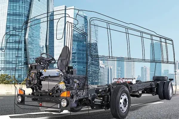 BharatBenz 914 Chassis Image