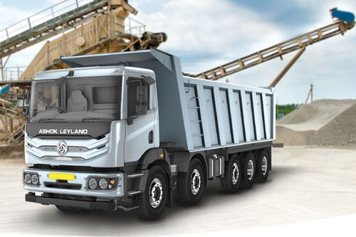 Ashok Leyland 4220 Tipper 10x2 Blue Colour Ashok Leyland 4220 Tipper 10x2 Blue Colour