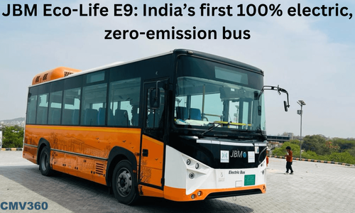 JBM ECOLIFE E9: India’s first 100% electric, zero-emission bus