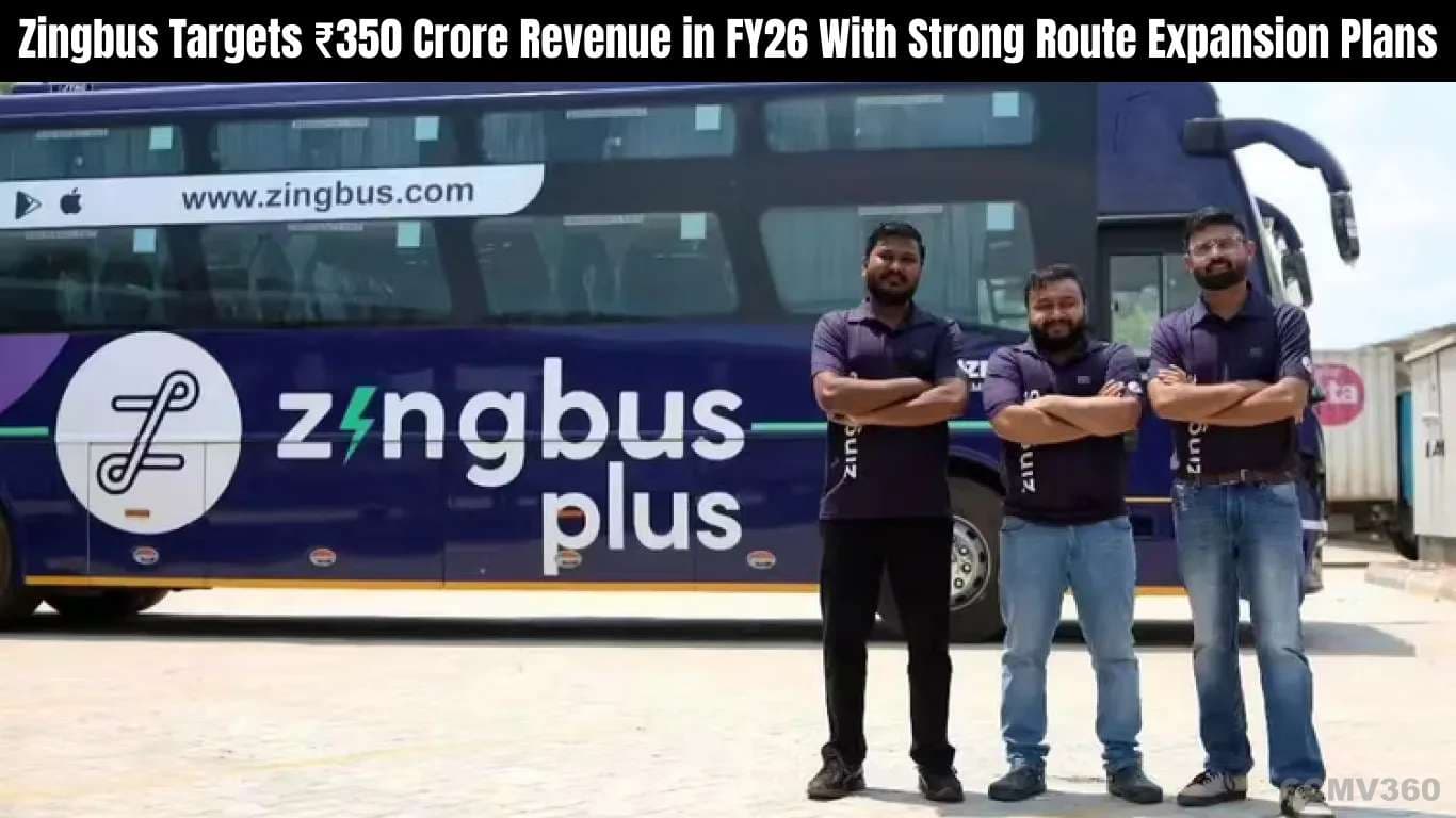 Zingbus Targets ₹350 Cr Revenue in FY26 With Route Expansion Zingbus Targets ₹350 Cr Revenue in FY26 With Route Expansion