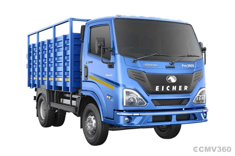 Eicher Pro 2055 truck right front three-quarter view Eicher Pro 2055 truck right front three-quarter view