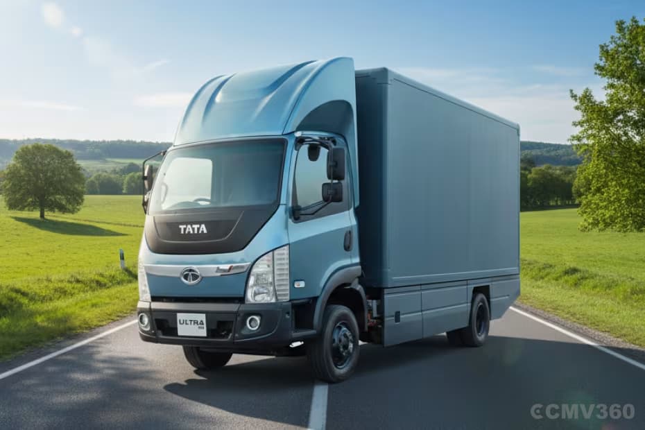 Tata Ultra E.9 Left Front Three Quarter Tata Ultra E.9 Left Front Three Quarter