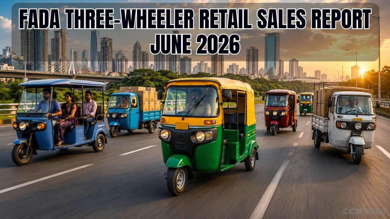 FADA Three-Wheeler Retail Sales Report - June 2026: Market Crosses 1.20 Lakh Units as Bajaj Auto Retains Leadership FADA Three-Wheeler Retail Sales Report - June 2026: Market Crosses 1.20 Lakh Units as Bajaj Auto Retains Leadership