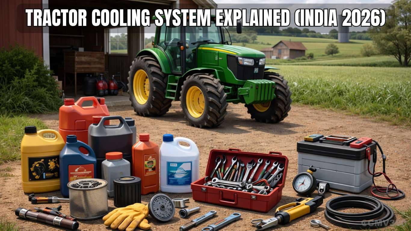 Tractor Cooling System Explained (India 2026): Working, Maintenance, Failures, Best Coolants & Expert Fix Guide Tractor Cooling zSystem.png