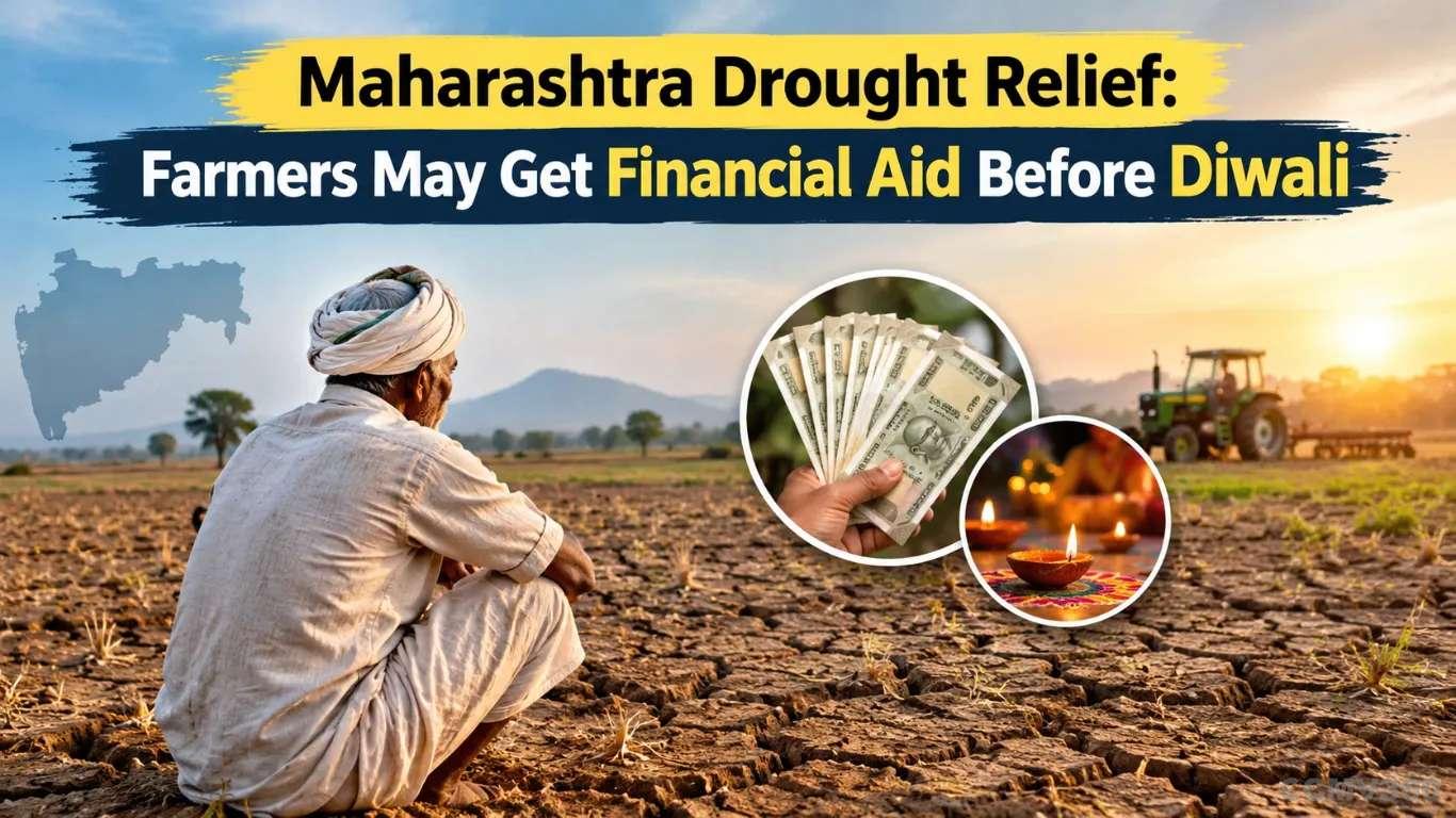 Maharashtra Drought Relief: Farmers May Get Financial Aid Before Diwali Maharashtra Drought Relief: Farmers May Get Financial Aid Before Diwali
