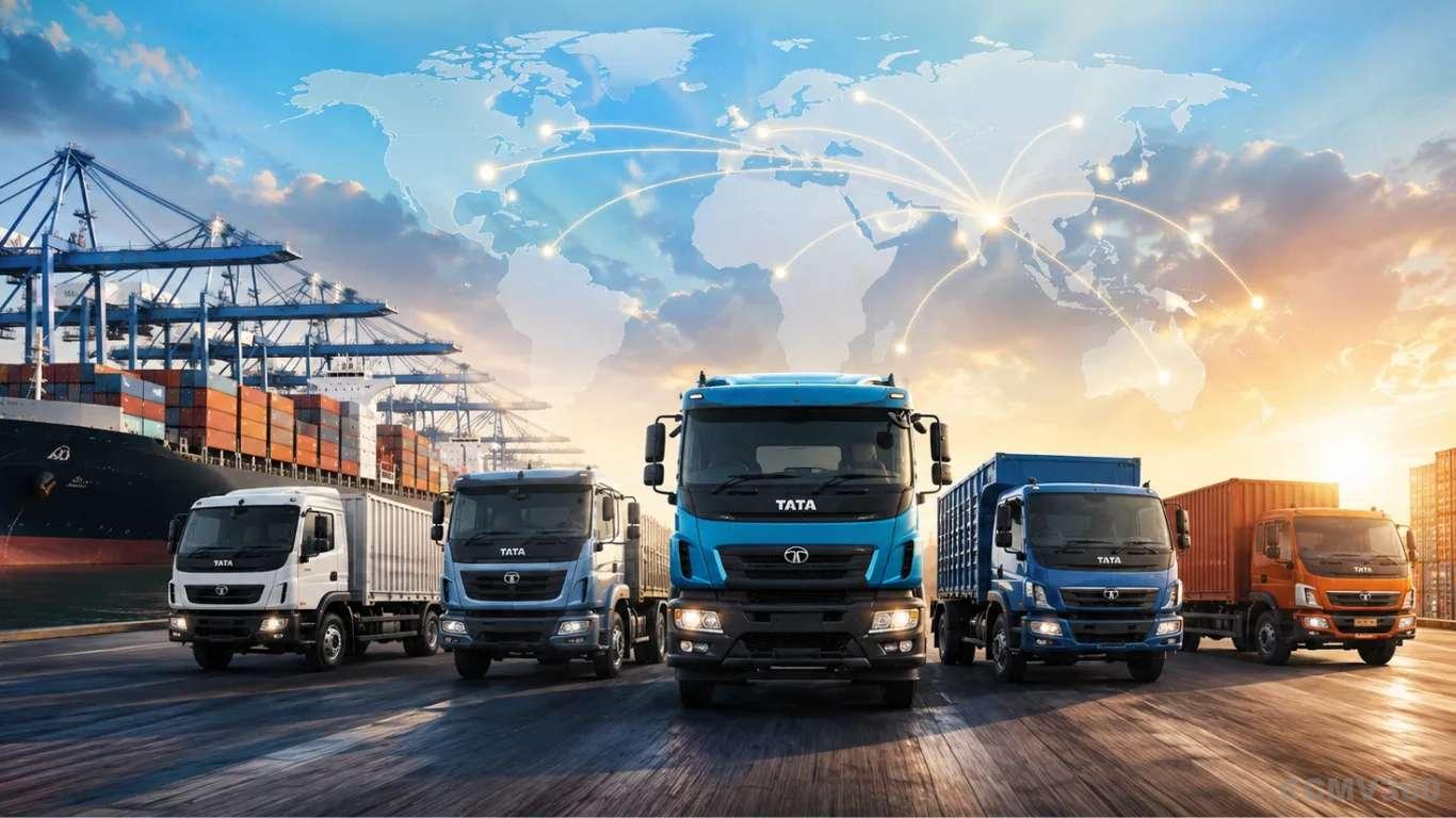 Tata Motors CV Exports Jump 35% as Indonesia, Africa Offset West Asia Disruption Tata Motors CV Exports Jump 35% as Indonesia, Africa Offset West Asia Disruption