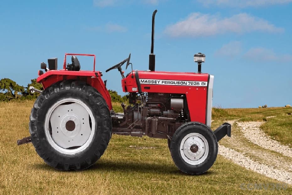 Massey Ferguson 7235 DI Right Side View Massey Ferguson 7235 DI Right Side View