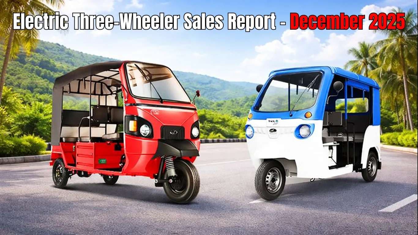 Electric Three-Wheeler Sales Report – December 2025 Electric Three-Wheeler Sales Report – December 2025