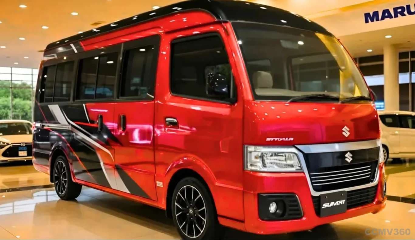 Maruti’s New Mini Bus Launched at ₹4.99 Lakh, Promises 28 KMPL Mileage and 12–16 Seating Capacity Maruti’s New Mini Bus Launched at ₹4.99 Lakh, Promises 28 KMPL Mileage and 12–16 Seating Capacity