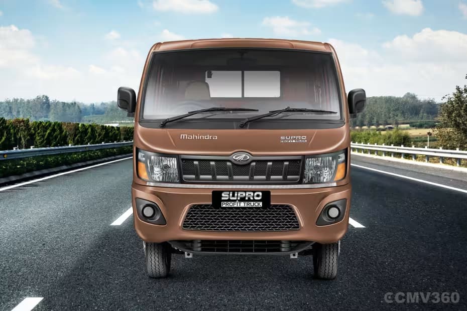 Mahindra Supro Profit Truck Maxi Front View Mahindra Supro Profit Truck Maxi Front View
