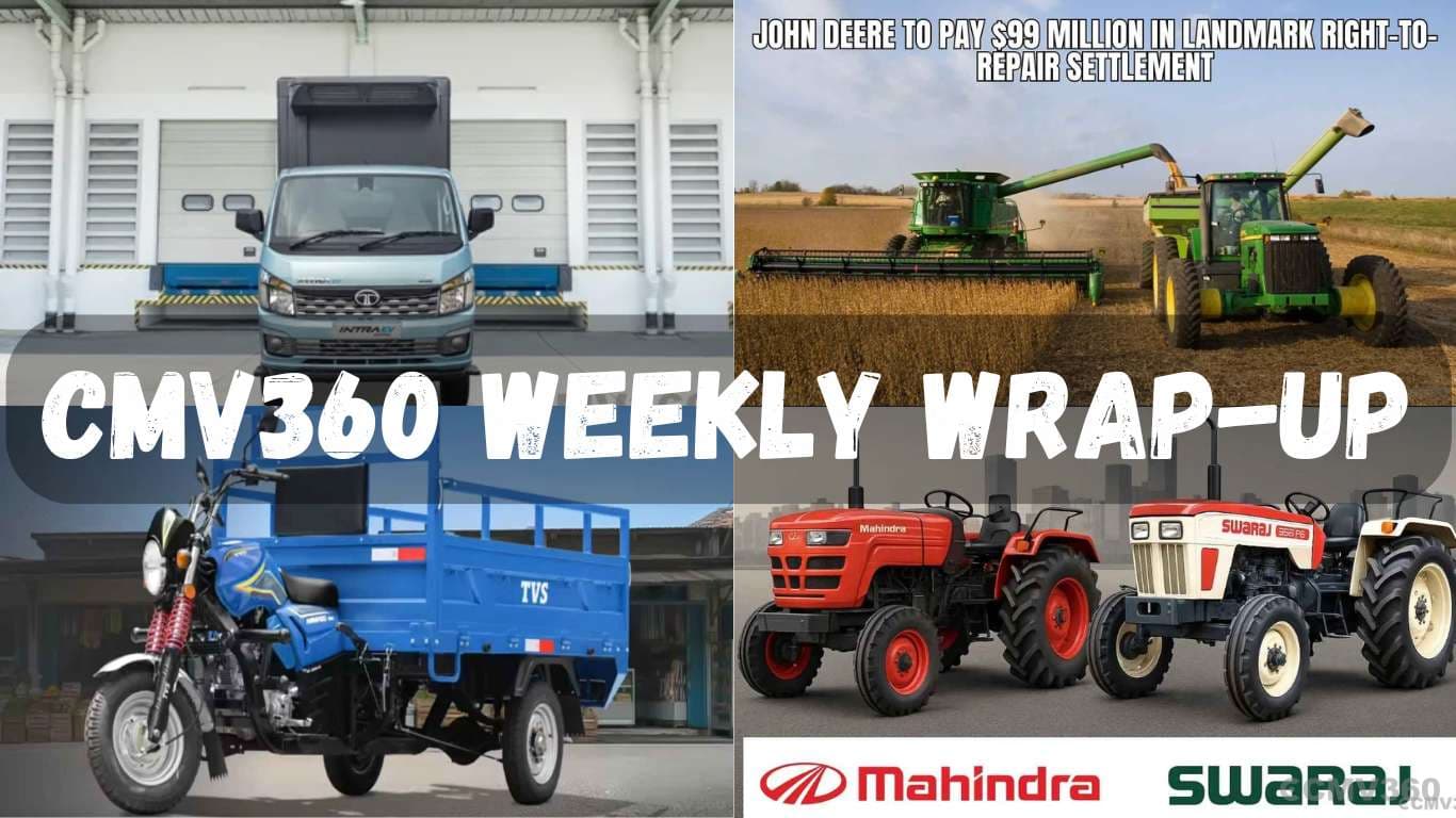 CMV360 Weekly Wrap | 6–11 April 2026: CV Sales Growth, EV Launches & Tractor Price Hikes Shape India’s Mobility Market CMV360 Weekly Wrap-Up.png