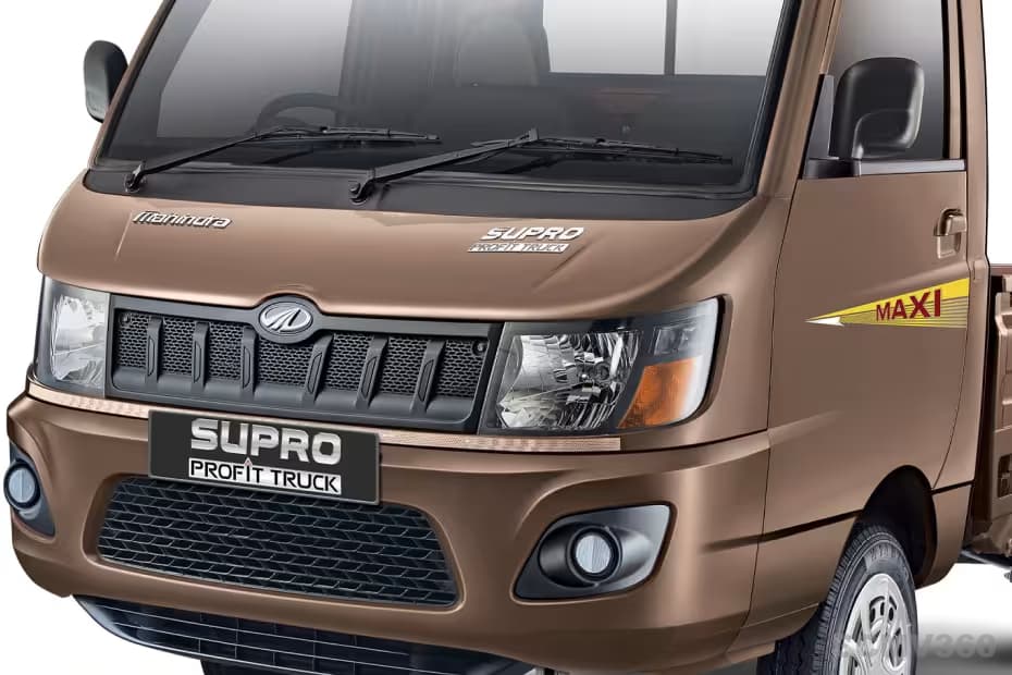 Mahindra Supro Profit Truck Maxi Front View Mahindra Supro Profit Truck Maxi Front View