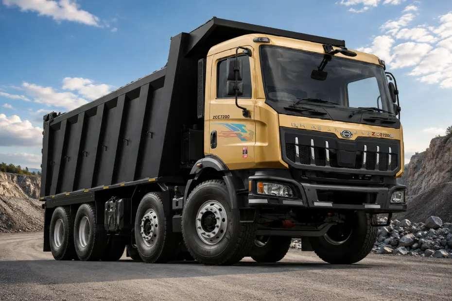 Mahindra BLAZO I TRK 35 Tipper Mahindra BLAZO I TRK Three Quarter View