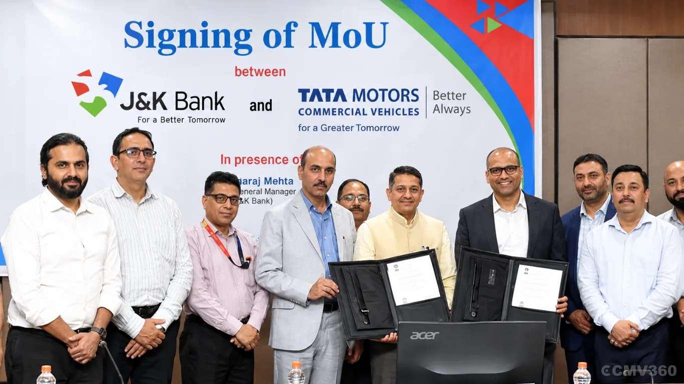 J&K Bank and Tata Motors Extend Commercial Vehicle Finance Partnership J&K Bank and Tata Motors Extend Commercial Vehicle Finance Partnership