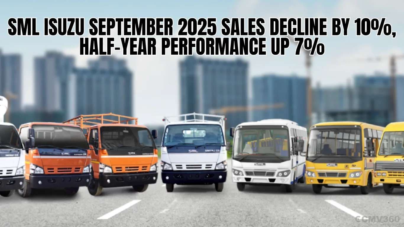SML Isuzu September 2025 Sales Decline by 10%, Half-Year Performance Up 7% SML Isuzu September 2025 Sales Decline by 10%, Half-Year Performance Up 7%.webp