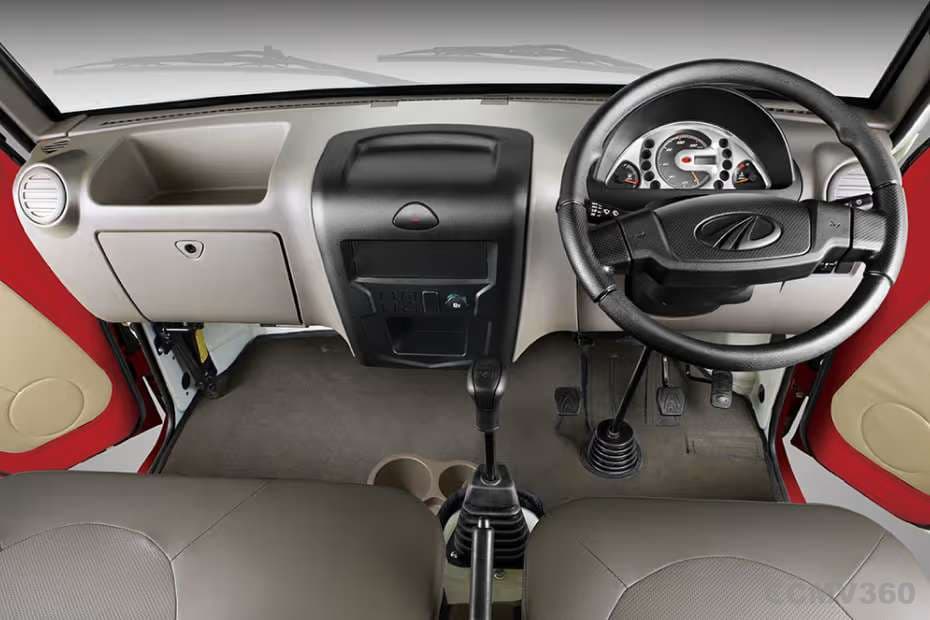 Ergonomic dashboard with easy-to-read instrument cluster Ergonomic dashboard with easy-to-read instrument cluster