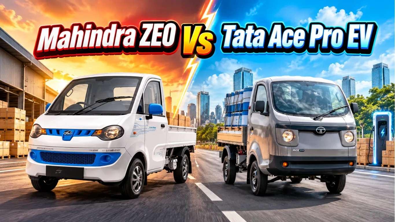 Mahindra ZEO vs Tata Ace Pro EV: Which Electric Mini Truck Is Better for Your Business? Mahindra ZEO vs Tata Ace Pro EV: Which Electric Mini Truck Is Better for Your Business?