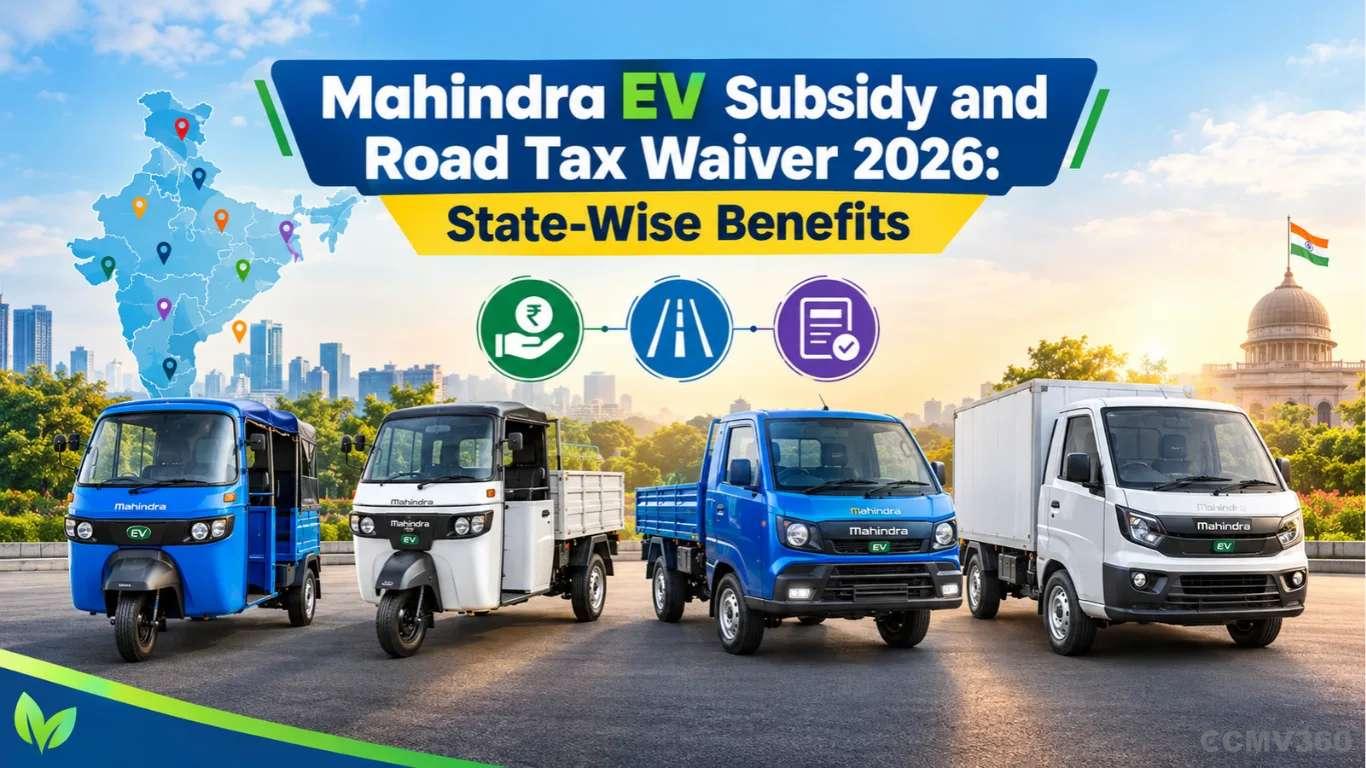 Mahindra EV Subsidy and Road Tax Waiver 2026: State-Wise Benefits Mahindra EV Subsidy and Road Tax Waiver 2026: State-Wise Benefits