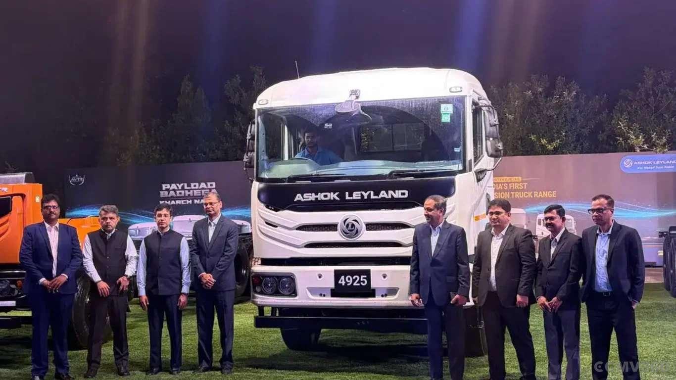 Ashok Leyland Expects 5-7% M&HCV Growth in FY27, Launches New AVTR Air Suspension Trucks Ashok Leyland Expects 5-7% M&HCV Growth in FY27, Launches New AVTR Air Suspension Trucks