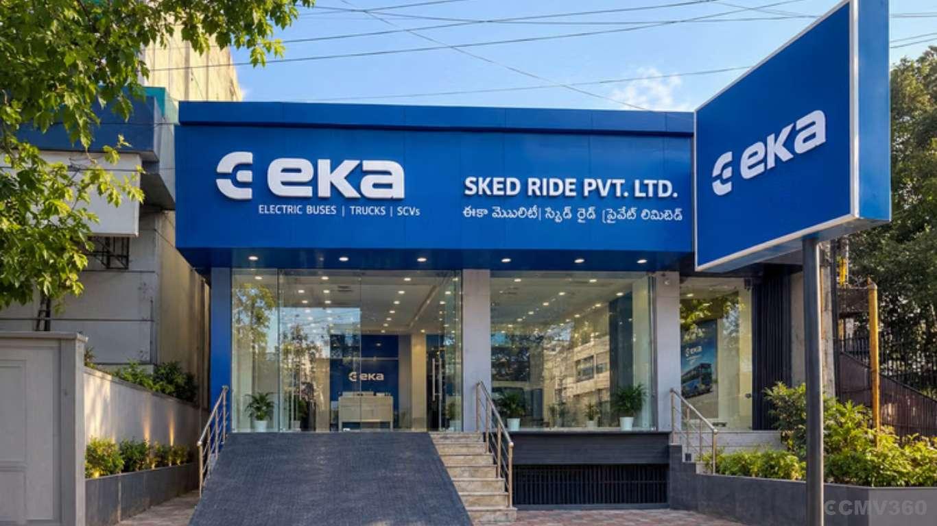 EKA Mobility Opens First Dealership in Hyderabad, Expands Electric CV Network EKA Mobility Opens First Dealership in Hyderabad