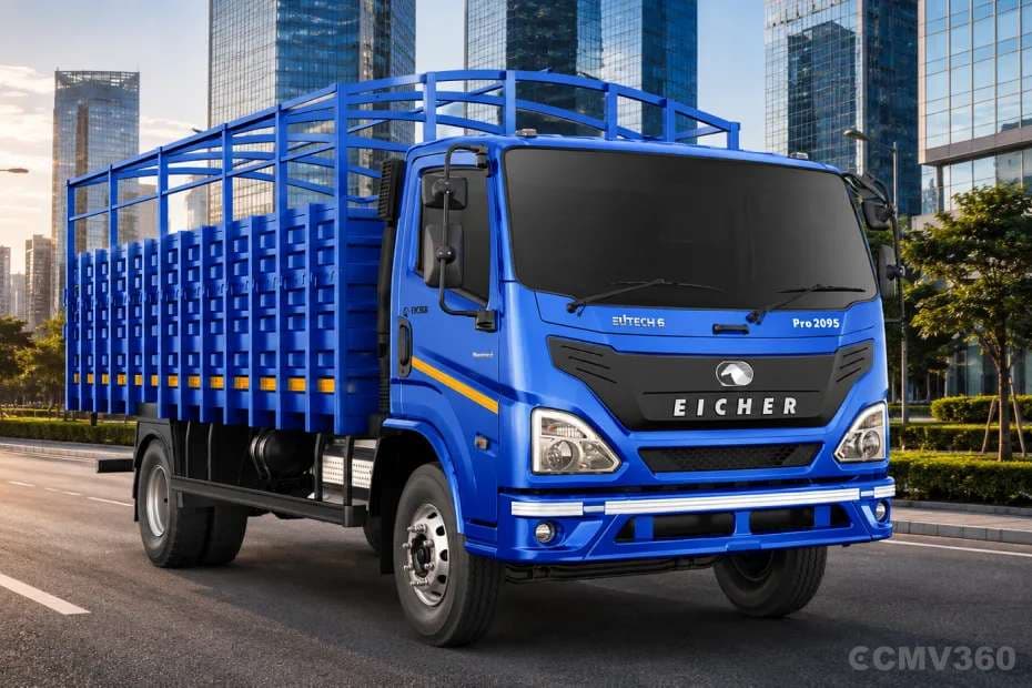 Eicher Pro 2095 Eicher Pro 2095 truck right front three-quarter view