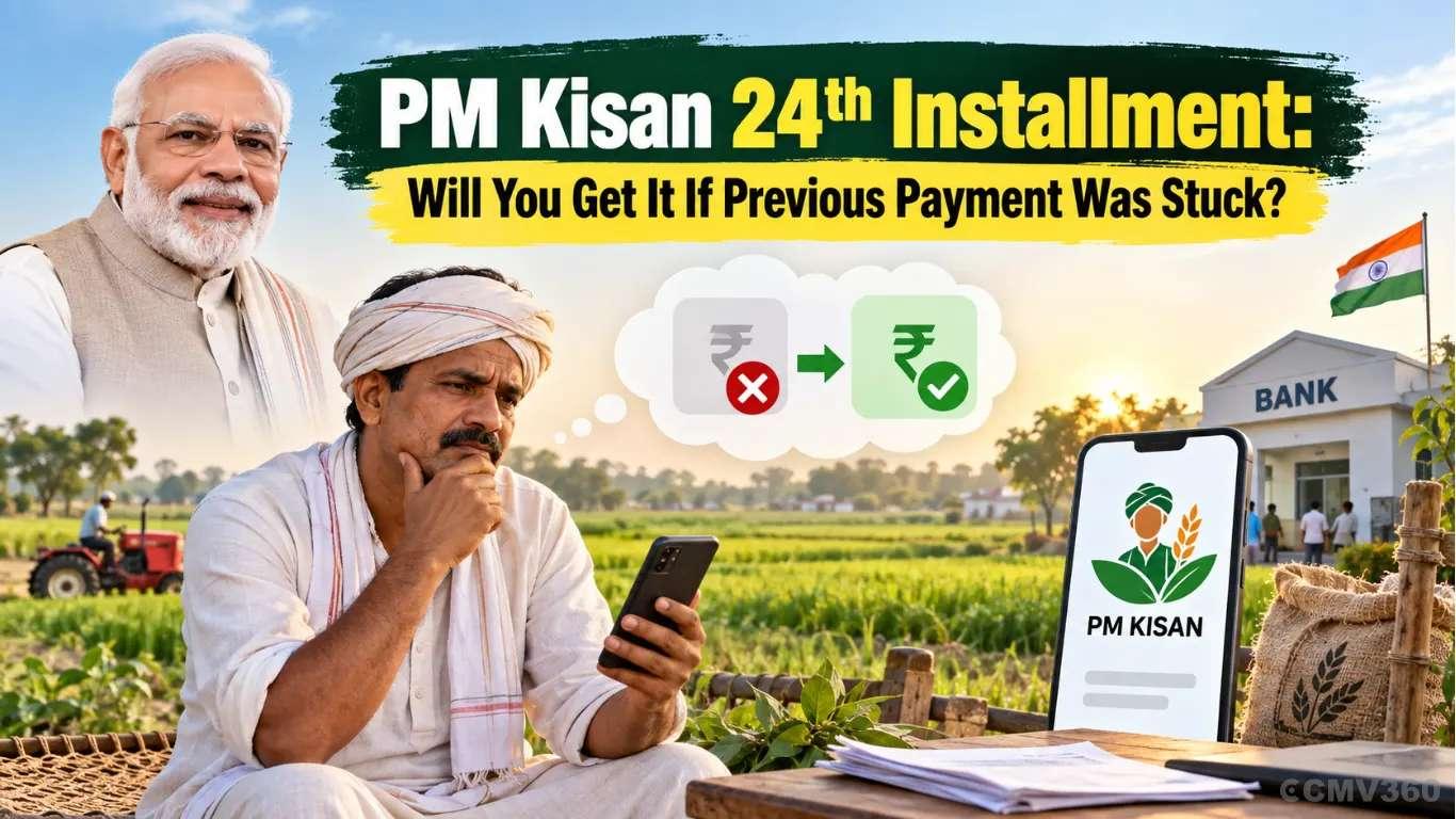 PM Kisan 24th Installment: Will You Get It If Previous Payment Was Stuck? PM Kisan 24th Installment: Will You Get It If Previous Payment Was Stuck?