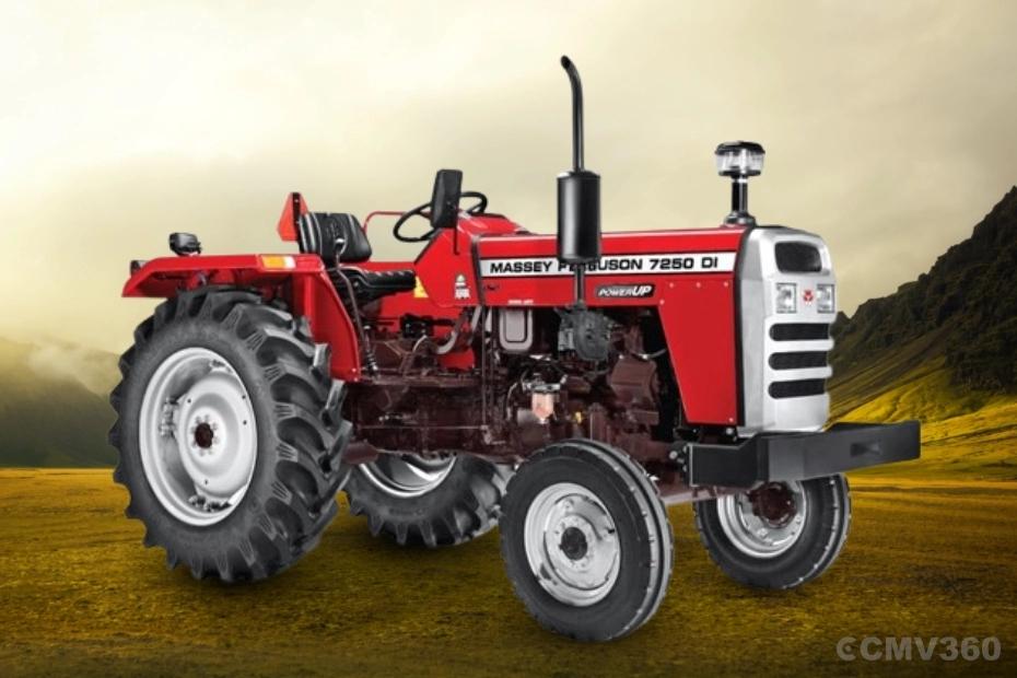 Massey Ferguson 7250 DI Power Up Right Front Three Quarter Massey Ferguson 7250 DI Power Up Right Front Three Quarter