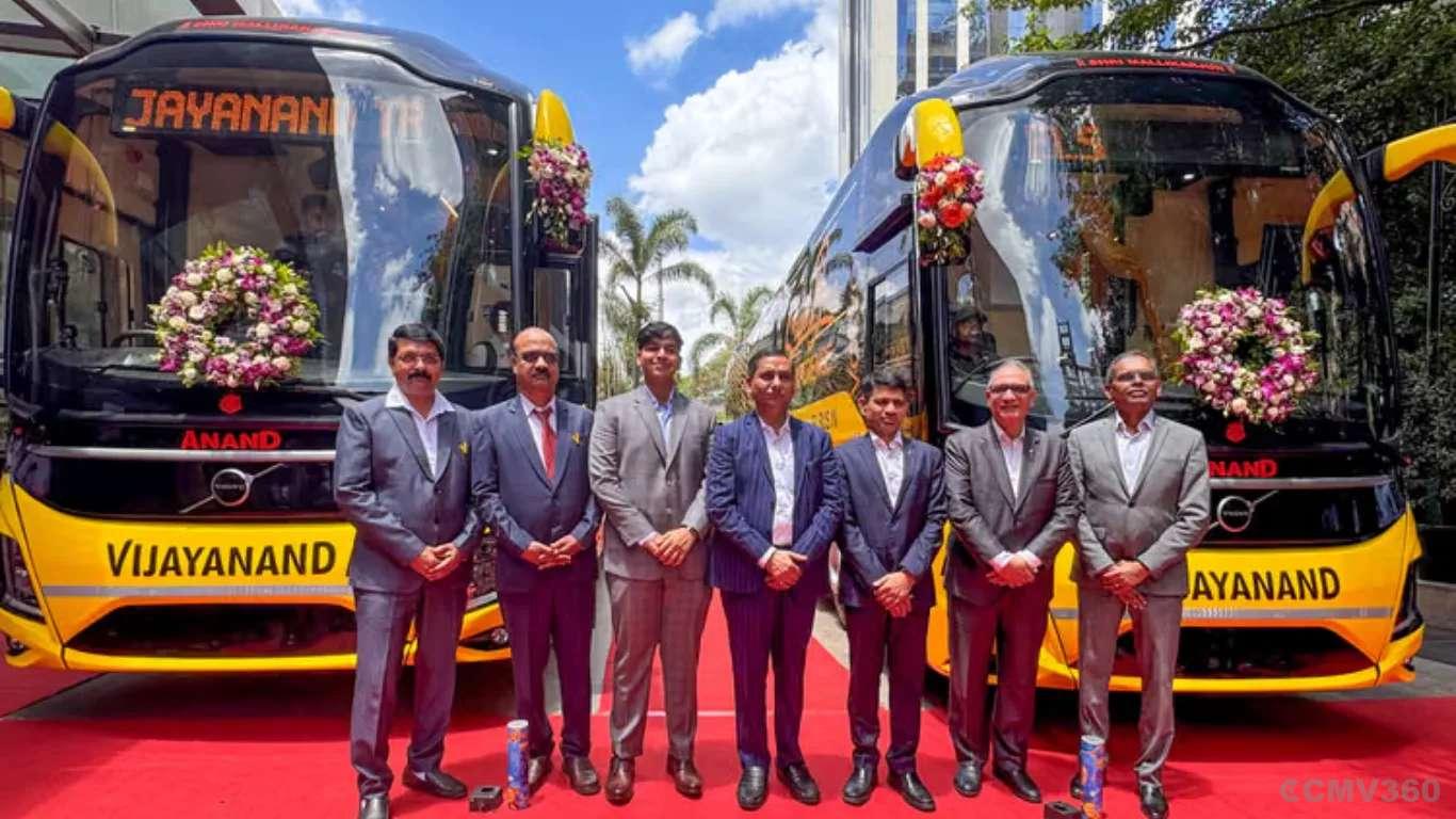 VECV Lands Mega Order for 150 Volvo 9600 Luxury Buses from Vijayanand Travels VECV Lands Mega Order for 150 Volvo 9600 Luxury Buses from Vijayanand Travels