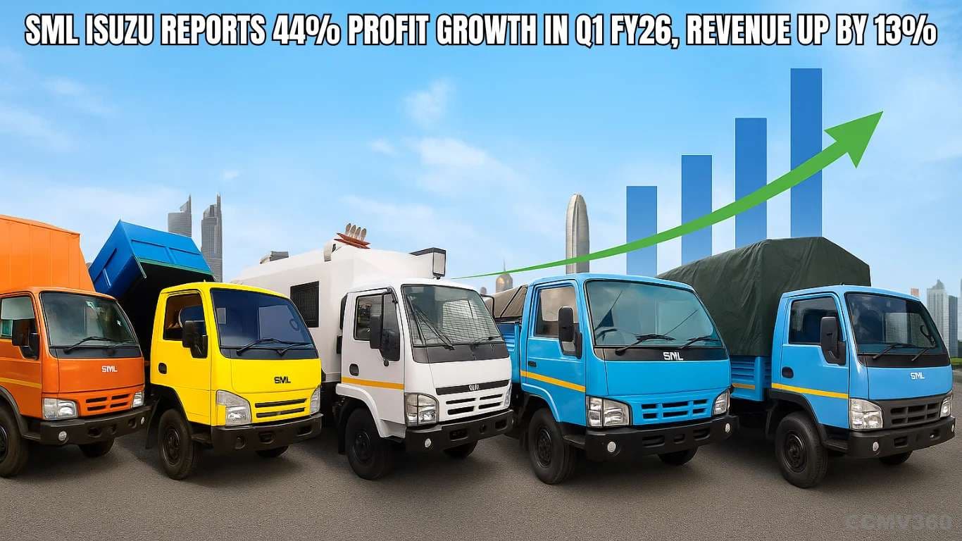 SML Isuzu Reports 44% Profit Growth in Q1 FY26, Revenue Up by 13% SML Isuzu Reports 44% Profit Growth in Q1 FY26, Revenue Up by 13%.webp