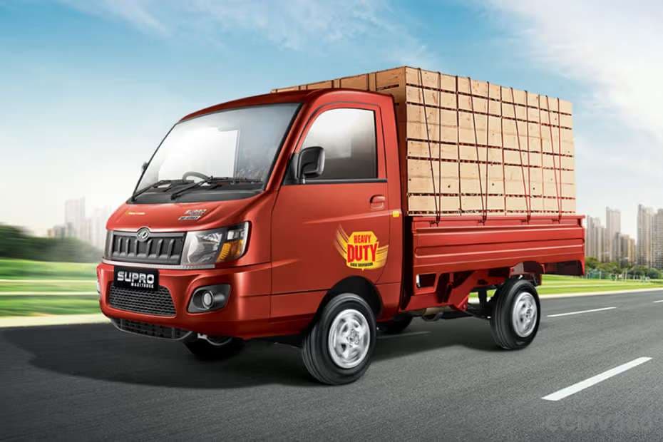 Mahindra Supro Profit Truck Maxi Left Front Three Quarter Mahindra Supro Profit Truck Maxi Left Front Three Quarter