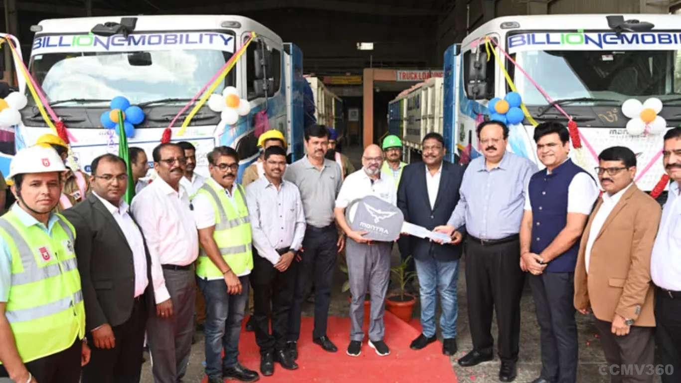 Billion Electric Partners with JK Cement to Deploy Over 150 Electric Trucks Across India Billion Electric Partners with JK Cement to Deploy Over 150 Electric Trucks Across India
