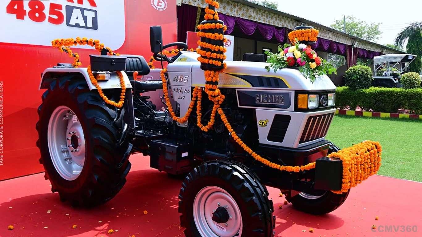 Eicher Launches 485 AT Tractor in Ghazipur with 47 HP Engine Eicher Launches 485 AT Tractor in Ghazipur with 47 HP Engine