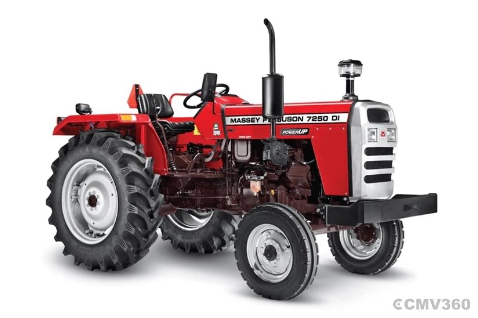 Massey Ferguson 7250 DI Power Up Red Color Massey Ferguson 7250 DI Power Up Red Color