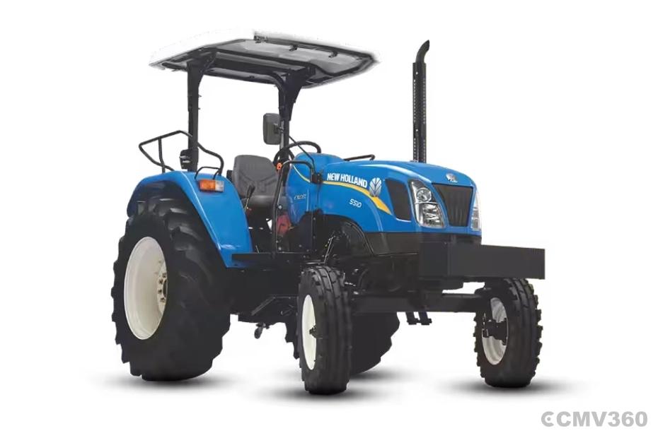 New Holland Excel 5510 Right Front Three Quarter New Holland Excel 5510 Right Front Three Quarter