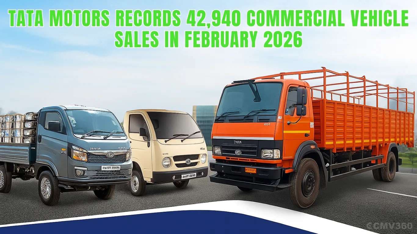 Tata Motors CV Sales February 2026 Grow 32% YoY Tata Motors CV Sales February 2026 Grow 32% YoY