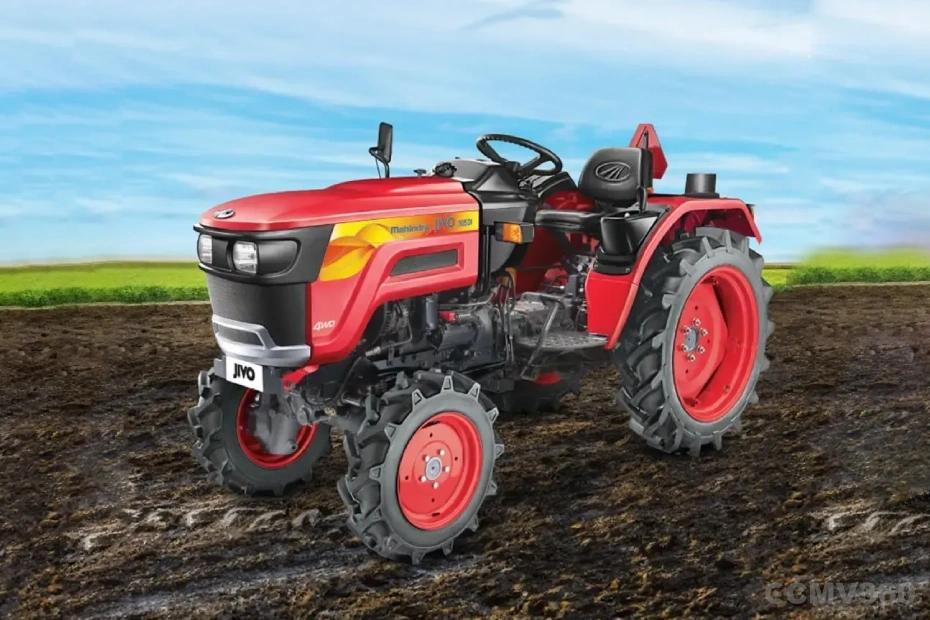 Mahindra JIVO 305 DI 4WD Left Front Three Quarter Mahindra JIVO 305 DI 4WD Left Front Three Quarter