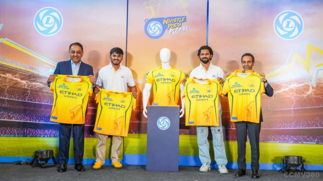 Ashok Leyland Signs Sponsorship Deal with Chennai Super Kings Ahead of IPL Season Ashok Leyland Signs Sponsorship Deal with Chennai Super Kings Ahead of IPL Season
