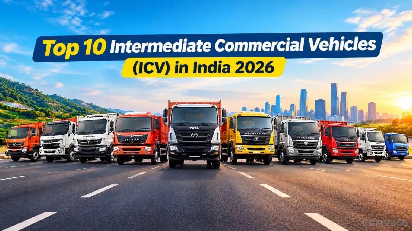 Top 10 Intermediate Commercial Vehicles (ICV) in India 2026: Features, Specifications and Buying Guide Top 10 Intermediate Commercial Vehicles (ICV) in India 2026: Features, Specifications and Buying Guide