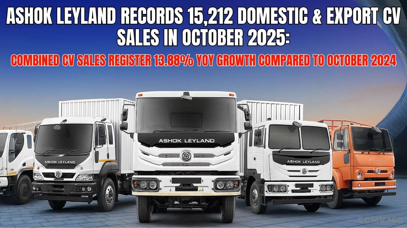 Ashok Leyland Sales in October 2025 Ashok Leyland Sales in October 2025