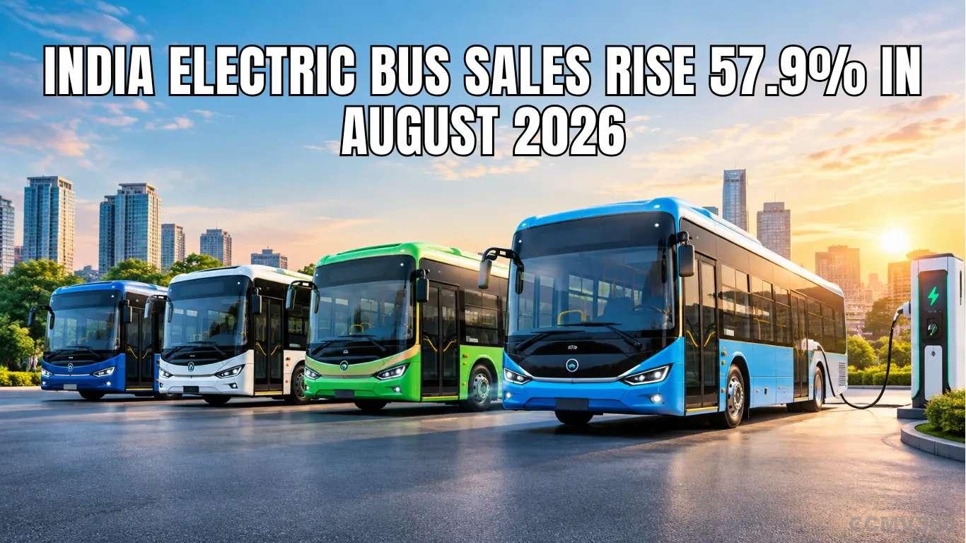 India Electric Bus Sales Rise 57.9% in August 2026; Olectra Greentech Leads Market India Electric Bus Sales Rise 57.9% in August 2026; Olectra Greentech Leads Market
