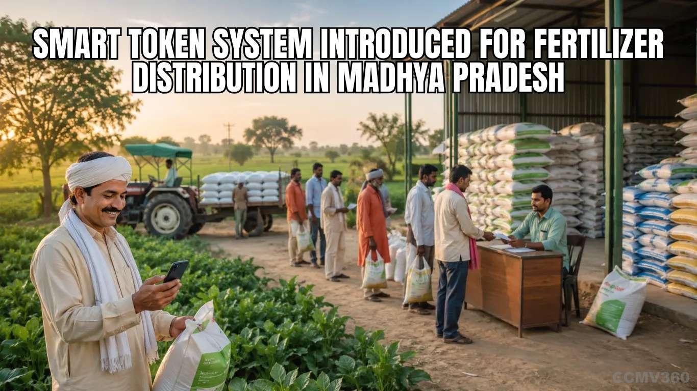 Smart Token System Introduced for Fertilizer Distribution in Madhya Pradesh, Farmers to Get Fertilizer on Scheduled Time Without Long Queues Smart Token System Introduced for Fertilizer Distribution in Madhya Pradesh, Farmers to Get Fertilizer on Scheduled Time Without Long Queues