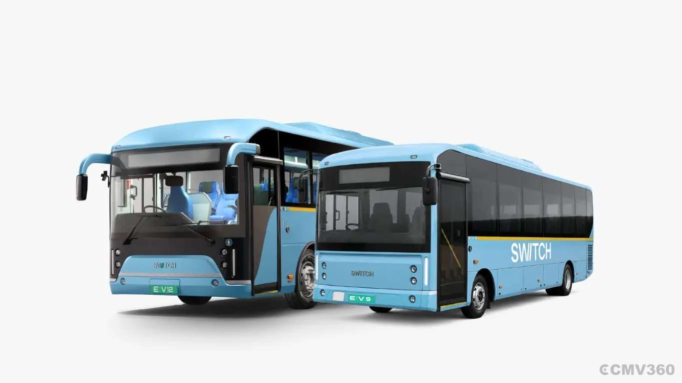 SWITCH EiV9 Electric Bus Debuts at Prawaas 5.0, Targets City, School and Staff Transport SWITCH EiV9 Electric Bus Debuts at Prawaas 5.0, Targets City, School and Staff Transport