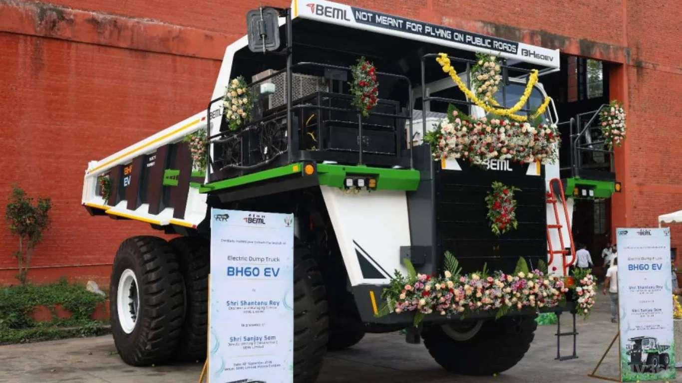 BEML BH60-EV: India’s First Indigenous 60-Ton Electric Dump Truck Unveiled BEML BH60-EV: India’s First Indigenous 60-Ton Electric Dump Truck Unveiled