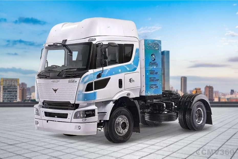 TVS VMS and Montra Electric Launch 57 Rhino Electric Trucks for Chhattisgarh Logistics undefined