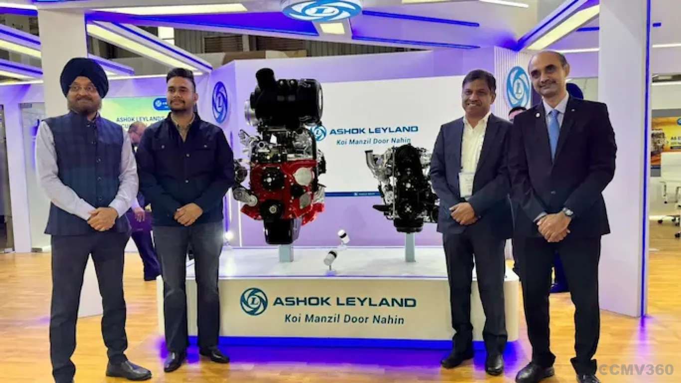 Ashok Leyland Unveils Powerful New Compact Industrial Engines, P15 & H4 Series at EXCON 2025 to Transform Construction Equipment! Ashok Leyland Unveils Powerful New Compact Industrial Engines, P15 & H4 Series at EXCON 2025 to Transform Construction Equipment!