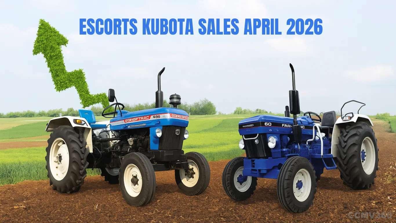 Escorts Kubota Tractor Sales Rise 24.4 % in April 2026 Escort Kubota Sales Aptil 2026